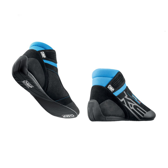 OMP KS-3 MY26 Kids Racing Shoes Black/Blue