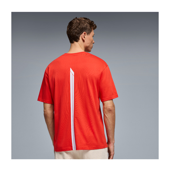 2026 Formula 1 Mens Racing Line T-shirt red