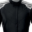 OMP One-S Air Race Suit Black/Silver (FIA)
