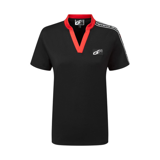 Toyota Gazoo Racing Women's GR Tech Polo Shirt Black