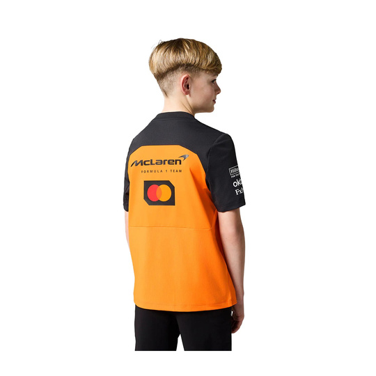 2025 McLaren F1 Kids Set Up Team T-Shirt orange