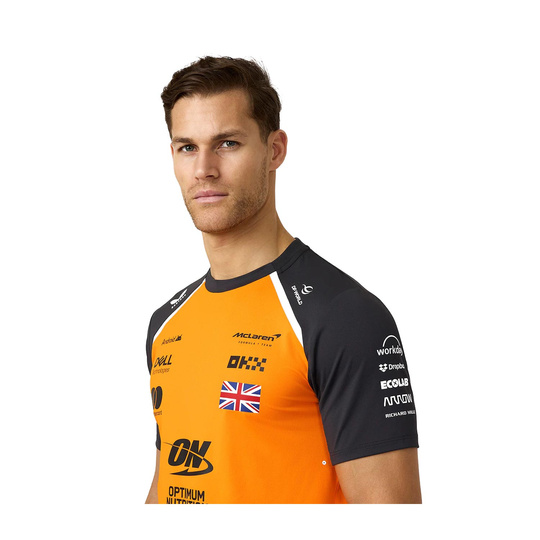 2025 McLaren F1 Mens Set Up Norris Team T-Shirt
