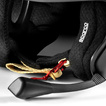 Sparco Flux RJ-i Helmet Black (FIA)