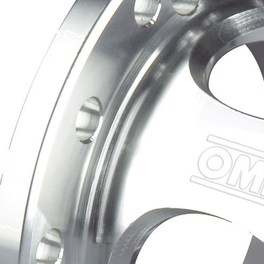 OMP Steering Wheel Spacer Silver