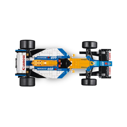 LEGO ICONS Williams Racing FW14B & Nigel Mansell Model Car