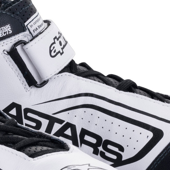 Alpinestars Tech 1-T V3 Shoes White/Black (FIA)