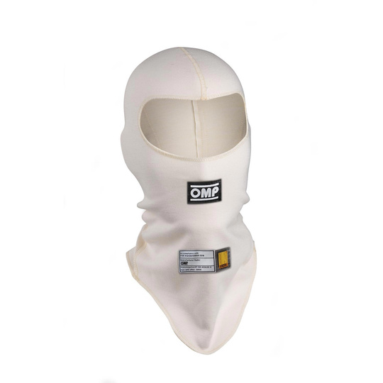 OMP First MY22 Balaclava White (FIA)