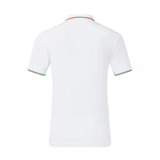 2025 McLaren F1 Mens Essentials polo shirt white