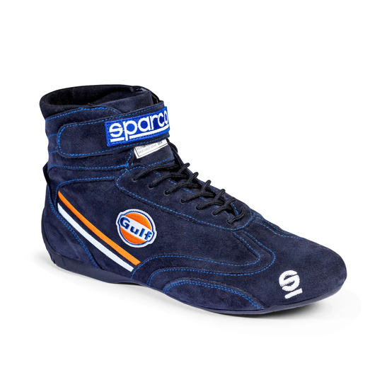 Sparco Top Gulf Racing Shoes Navy Blue (FIA)