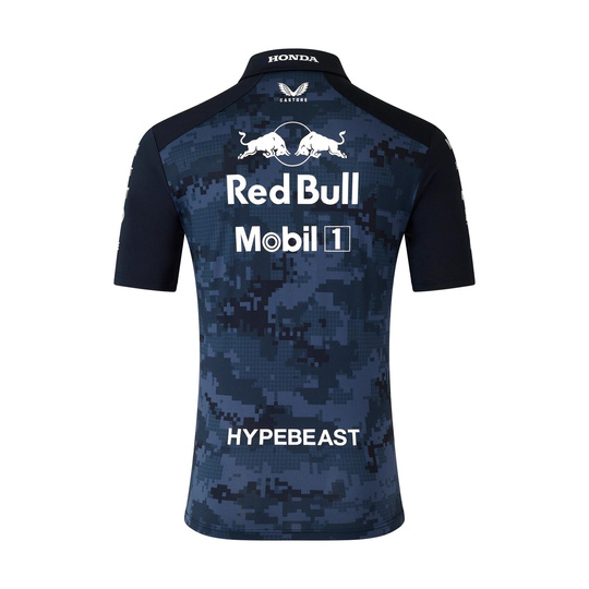 2025 Red Bull Racing Mens Hypebeast polo shirt