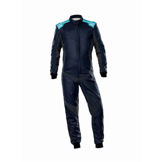OMP ONE EVO X MY23 Race Suit Navy Blue (FIA)