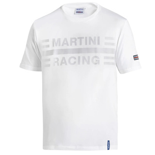 Men's Sparco Martini Racing Big Logo white t-shirt