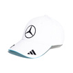 2025 Mercedes AMG F1 Mens Russell Baseball Cap white