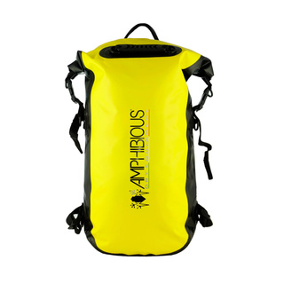 Amphibious Kikker Waterproof Backpack Yellow