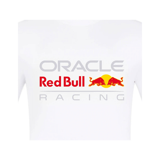 2025 Red Bull Racing Mens Front Logo t-shirt white