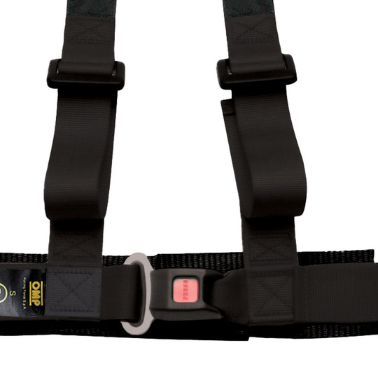 OMP Strada DA509 3-Point Harness Black (ECE)