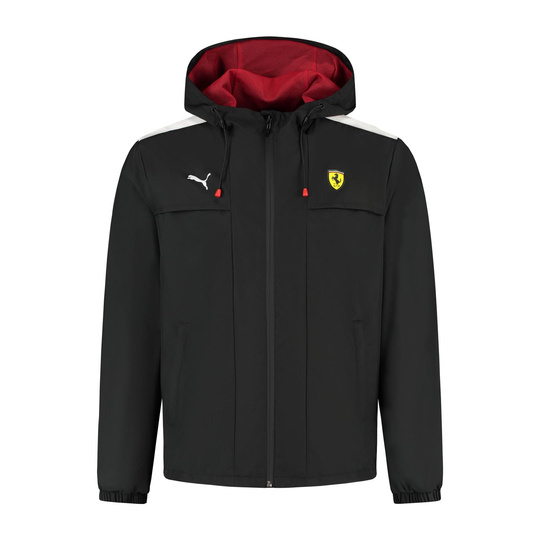 2025 Ferrari F1 Mens Rain Jacket Black