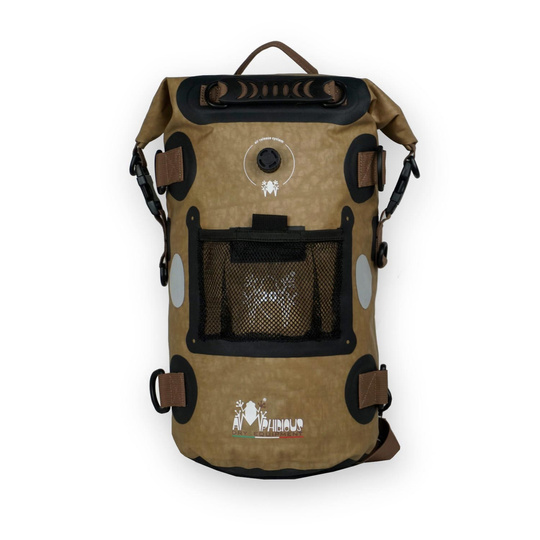 Amphibious YUCATAN Waterproof Backpack brown