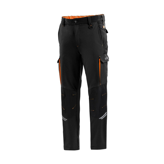 Sparco Tech Trousers Black/Orange