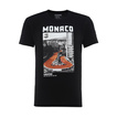 2025 Ayrton Senna F1 Mens Monaco Graphic T-Shirt
