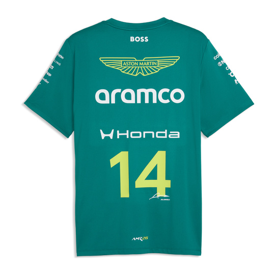 2026 Aston Martin F1 Fernando Alonso Team T-shirt