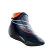 OMP One-S MY26 Racing Shoes Navy Blue/Orange (FIA)