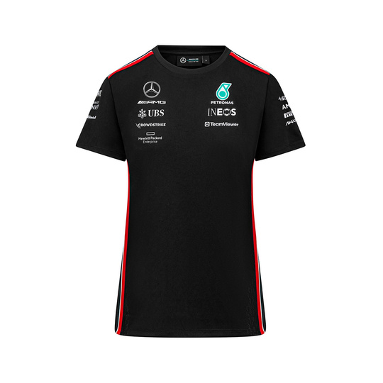  Mercedes AMG F1 Ladies Team T-shirt Black