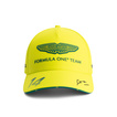 2025 Aston Martin F1 Mens Alonso Team Baseball Cap lime