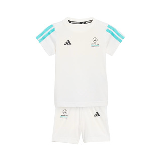Mercedes AMG F1 2026 DNA Shortsleeve Baby Set White