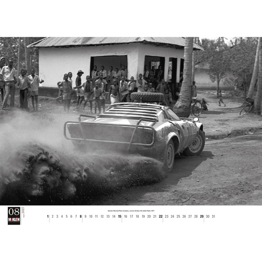 McKlein 2027 Motorsport Classic Wall Calendar