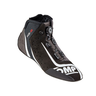 OMP KS-1R Black - White Karting Shoes