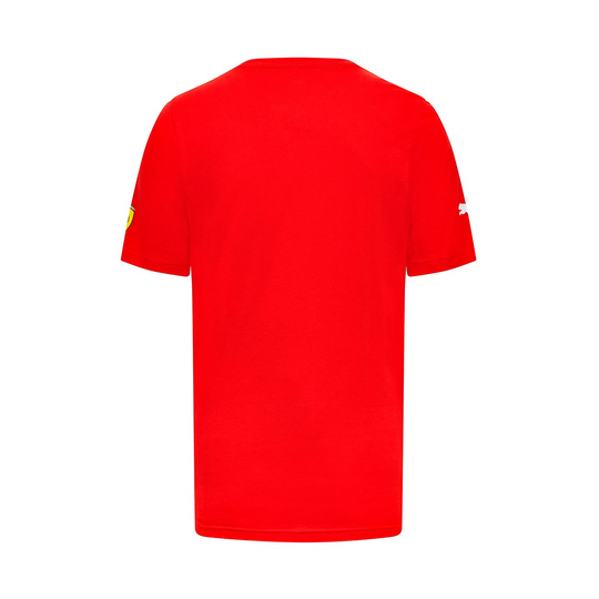 Ferrari F1 Mens Sainz Driver T-shirt Red