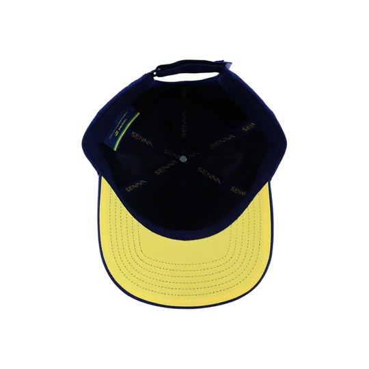 2025 Ayrton Senna Mens Leisure baseball cap navy blue