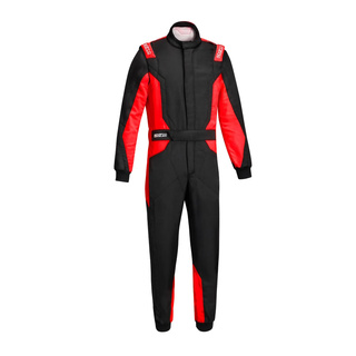 Sparco Sprint Advanced Race Suit Black/Red (FIA)