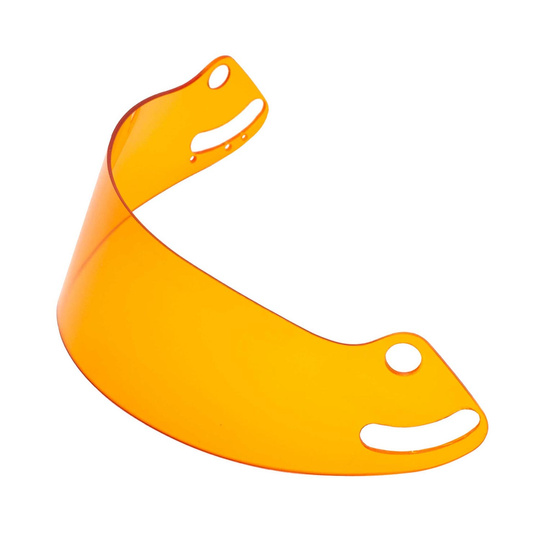 Stilo short visor for DES helmets - orange