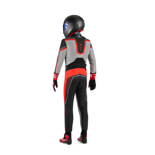 Sparco Superleggera-K Karting Suit Black/Red (FIA)