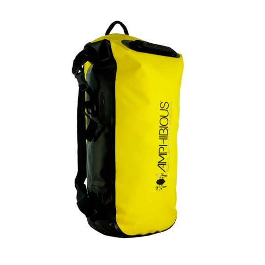 Amphibious Kikker Waterproof Backpack Yellow