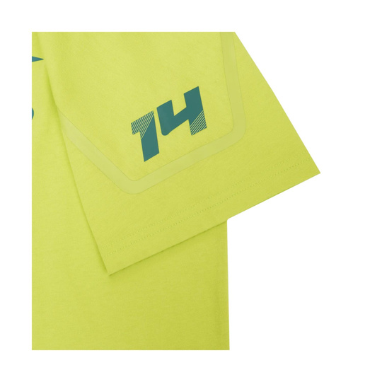 2024 Aston Martin F1 Mens Alonso Kimoa Band T-shirt lime