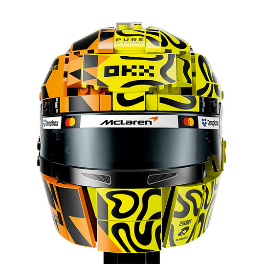 Lando Norris McLaren F1 LEGO Helmet Model