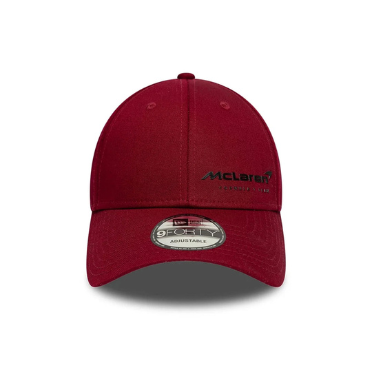 2025 McLaren F1 Mens Essentials baseball cap dark red