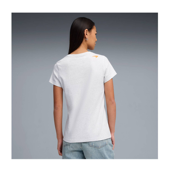 2026 McLaren F1 Ladies Small Logo T-Shirt white