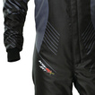 OMP KS-2X Art Kids Karting Suit Black/Yellow (FIA)