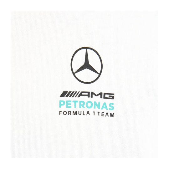 2026 Mercedes AMG F1 DNA Shortsleeve Baby Set White