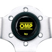 OMP Corsica Steering Wheel Silver/Yellow Leather