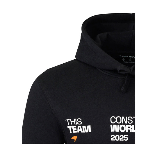 2025 McLaren F1 Mens Constructor Champions Hooded Sweatshirt