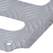 OMP Driver's Left Footrest Silver