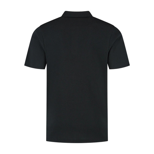 Aston Martin F1 Tech Waffle Polo Shirt Black