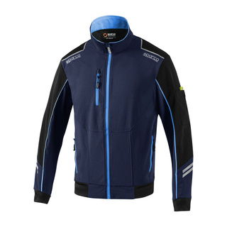 Sparco Tech Mechanics Jacket Navy Blue