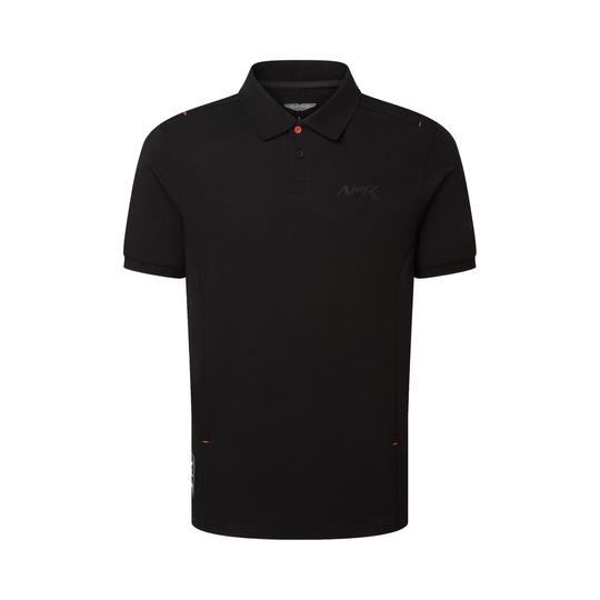 Aston Martin Racing 2026 Racing AMR Logo Polo Shirt Black