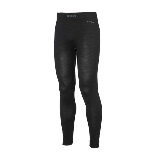 Sparco Shield RW-9 Long Underwear Bottoms Black (FIA)